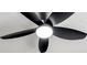 Modern five-blade ceiling fan with integrated light at 9126 109Th Ter, Seminole, FL 33777