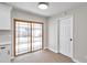 Bright dining area with sliding glass doors leading to the patio at 9126 109Th Ter, Seminole, FL 33777