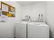 Convenient laundry room with washer and dryer at 125 Mariner Dr # 125, Tarpon Springs, FL 34689