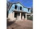 Unfinished house exterior with block walls and entryway at 709 W Orient St, Tampa, FL 33603