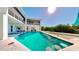 Stunning pool with a spacious deck, perfect for relaxation and entertaining at 10101 Eagle Preserve Dr, Englewood, FL 34224