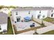 Spacious backyard with patio, fire pit, and hammock at 12113 Water Ash Pl, Riverview, FL 33569