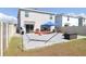 Spacious backyard with patio, hammock, and gazebo at 12113 Water Ash Pl, Riverview, FL 33569
