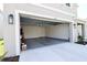 Two-car garage with automatic opener and extra storage at 12113 Water Ash Pl, Riverview, FL 33569