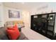 Comfortable Gathering room with plush sofas and media stand at 12113 Water Ash Pl, Riverview, FL 33569