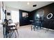Home office or podcast studio with desk and recording equipment at 12113 Water Ash Pl, Riverview, FL 33569