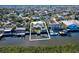 Property overview with canal views at 4147 Marine Pkwy, New Port Richey, FL 34652