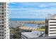 Stunning aerial view showcasing waterfront, marina, and city skyline at 175 2Nd S St # P-08, St Petersburg, FL 33701