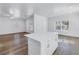 Spacious kitchen with a central island, seamlessly connecting to the living area at 1521 Preston S St, St Petersburg, FL 33712