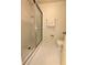 Clean bathroom with shower stall, toilet and tile floor at 270 Michaels Cir, Oldsmar, FL 34677