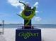 Gulfport Florida landmark sculpture on the beach at 5135 Newton S Ave, Gulfport, FL 33707