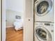 Convenient in-unit laundry with stackable washer and dryer at 7100 Sunset Way # 205, St Pete Beach, FL 33706