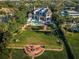 Luxury home with pool, expansive lawn, and firepit at 118 Harbor View Ln, Belleair Bluffs, FL 33770