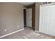 Bedroom showcases neutral walls, carpet flooring, and a closet at 37670 Aaralyn Rd, Zephyrhills, FL 33542