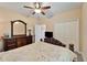 Spacious bedroom with double closets and TV at 11411 Alachua Creek Ln, Riverview, FL 33579