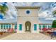 Entrance to Southfork Lakes community center, featuring a welcoming archway at 11411 Alachua Creek Ln, Riverview, FL 33579