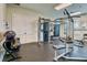 Fitness center with weight machines, punching bag, and medicine balls at 11411 Alachua Creek Ln, Riverview, FL 33579