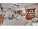 Open living room, kitchen, and dining area at 11411 Alachua Creek Ln, Riverview, FL 33579