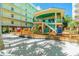 Outdoor community space with colorful chairs and a relaxing atmosphere at 12000 Gulf Blvd # 212-N, Treasure Island, FL 33706