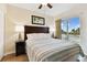 Comfortable main bedroom with sliding door to balcony at 12000 Gulf Blvd # 212-N, Treasure Island, FL 33706