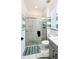 Clean bathroom with a walk-in shower and modern fixtures at 19314 Eagle Creek Ln, Tampa, FL 33647