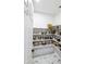 Well-organized pantry with ample shelving for storage at 19314 Eagle Creek Ln, Tampa, FL 33647