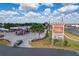 Aerial view of Merchants Square shopping center featuring Hobby Lobby and Speedway at 36522 Well Hill Way, Zephyrhills, FL 33541