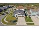 Aerial view of single Gathering home and neighborhood at 8321 Sky Eagle Dr, Tampa, FL 33635