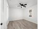 Light and airy bedroom with ceiling fan at 14915 Gentilly Pl, Tampa, FL 33624