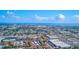 Wide aerial view of coastal city neighborhood at 106 S Nimbus Ave, Clearwater, FL 33765