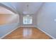 Bright dining room with vaulted ceiling and wood flooring at 2529 Clareside Dr, Valrico, FL 33596