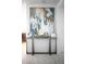 Modern entryway with contemporary console table and large abstract art at 777 3Rd N Ave # 1605, St Petersburg, FL 33701