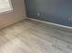 Bedroom with new flooring and a ceiling fan at 208 Nina Way # 208, Oldsmar, FL 34677