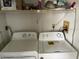 Laundry closet with washer and dryer hookups at 208 Nina Way # 208, Oldsmar, FL 34677