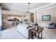 Cozy living room with neutral decor and an open floor plan at 15304 Serengeti Blvd, Spring Hill, FL 34610