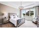 Comfortable main bedroom with plush bed, window seating, and large windows at 15304 Serengeti Blvd, Spring Hill, FL 34610