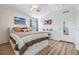 Spacious bedroom with a king-size bed and built-in storage at 3836 Chris Dr, Wesley Chapel, FL 33543