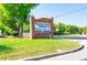 Entrance sign for Terrace Park Estates, 55 and older community at 3836 Chris Dr, Wesley Chapel, FL 33543