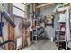 Storage room with shelving and various items at 3836 Chris Dr, Wesley Chapel, FL 33543