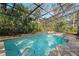 Refreshing screened pool perfect for relaxation at 7250 128Th St, Seminole, FL 33776