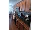 Modern kitchen with granite countertops and stainless steel appliances at 10319 Boyette Creek Blvd, Riverview, FL 33569