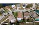 Aerial view of a residential neighborhood at 12518 Midpointe Dr, Riverview, FL 33578