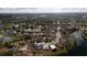 Scenic aerial view of a residential neighborhood with lush greenery and waterfront views at 12518 Midpointe Dr, Riverview, FL 33578