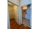Convenient bathroom and walk-in closet at 1216 S Missouri Ave # 317, Clearwater, FL 33756