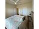 Spacious bedroom with ceiling fan and wood floors at 1216 S Missouri Ave # 317, Clearwater, FL 33756