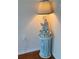 Unique floor lamp with nautical theme on wood base at 1216 S Missouri Ave # 317, Clearwater, FL 33756