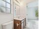 Simple bathroom with vanity and toilet at 2632 River Preserve Ct, Bradenton, FL 34208