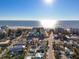 Aerial view of beachfront property, showcasing oceanfront location and surrounding buildings at 12000 Gulf Blvd # 501-W, Treasure Island, FL 33706