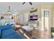 Spacious living area with ocean view at 12000 Gulf Blvd # 501-W, Treasure Island, FL 33706