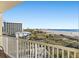 Enjoy breathtaking ocean and beach views from this balcony at 12000 Gulf Blvd # 501-W, Treasure Island, FL 33706